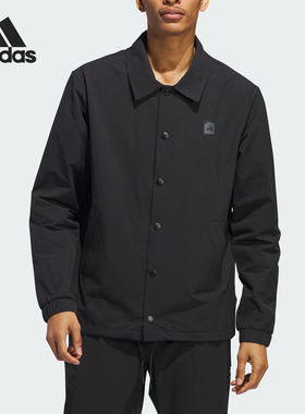 Adidas/阿迪达斯正品ADX LAYER1男高尔夫运动翻领外套IT8324