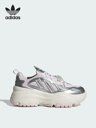 Adidas/阿迪达斯 Аутентичные женские классические дышащие туфли для папы на толстой подошве Clover 2025 JS1660