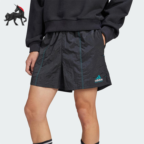 Adidas/阿迪达斯正品EQT WOVEN SRT男士运动宽松梭织短裤JL9574