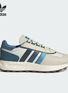 Adidas/阿迪达斯官方正品三叶草男女运动透气系带休闲鞋IE0498