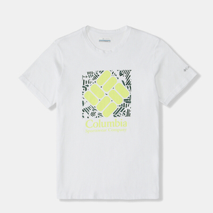 休闲T恤 男子针织短袖 AE0403 户外21春夏新品 Columbia哥伦比亚正品