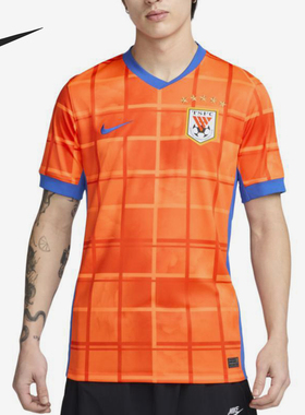 Nike/耐克官方正品2025春季新款男士足球运动透气球衣HM6171-819