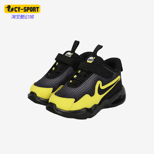 Nike/耐克正品AirMaxNova新款婴童黑黄色经典运动鞋FN4461-009