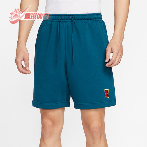 Nike/耐克正品2025夏季男士经典针织透气网球运动短裤HM6769-415