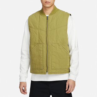 Nike/耐克正品春季新款男士复古休闲立领棉马甲FQ1862-307