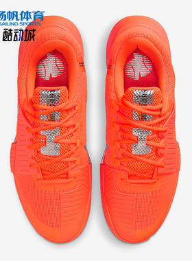 Nike/耐克正品GP Challenge 1男士低帮减震耐磨网球鞋HQ2628-801