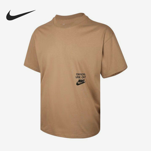 Nike/耐克正品夏季男士字母印花logo宽松短袖T恤HJ0775-297