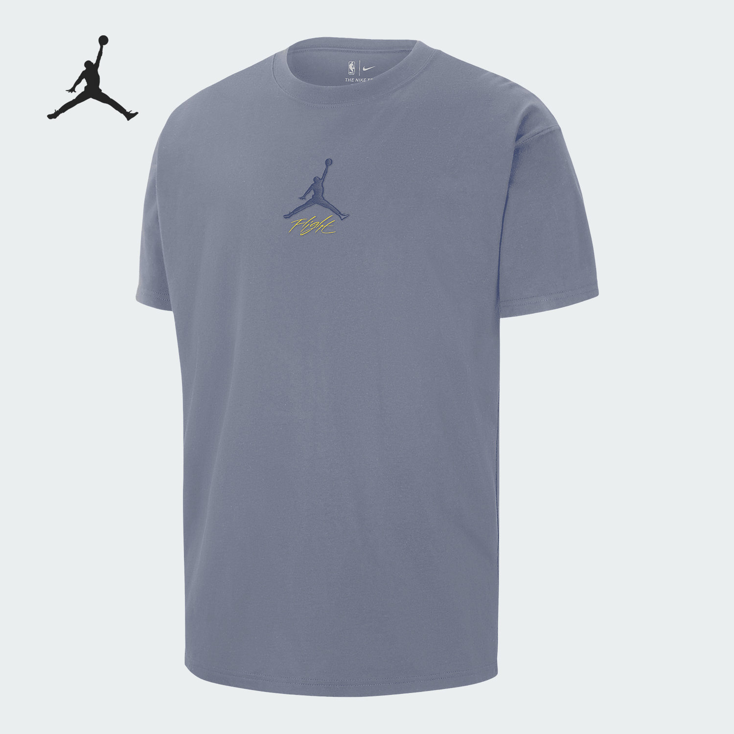 耐克男士透气圆领针织运动短袖