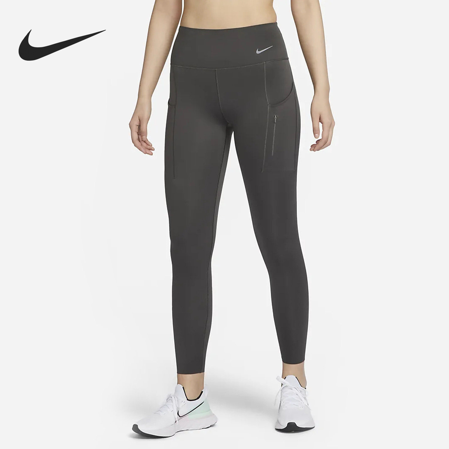 Nike/耐克官方正品春季新款女子跑步运动休闲紧身长裤DQ5673-254