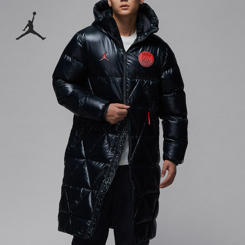 Nike/耐克正品大巴黎系列男士长款连帽保暖棉服FV7743-045