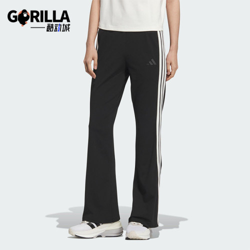 Adidas/阿迪达斯正品MS FLARED PNT女士修身经典运动喇叭裤KC0072