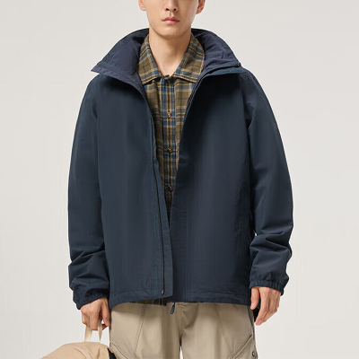 Jack wolfskin/狼爪正品新款男士防水防风冲锋衣5031071-1010
