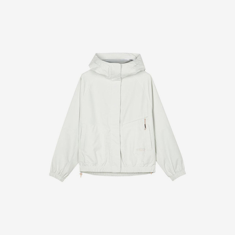 Skechers/斯凯奇正品女士连帽休闲耐磨潮流防风长袖夹克外套