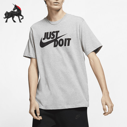 Nike/耐克正品Just Do It Swoosh男士运动日常短袖T恤AR5006-063