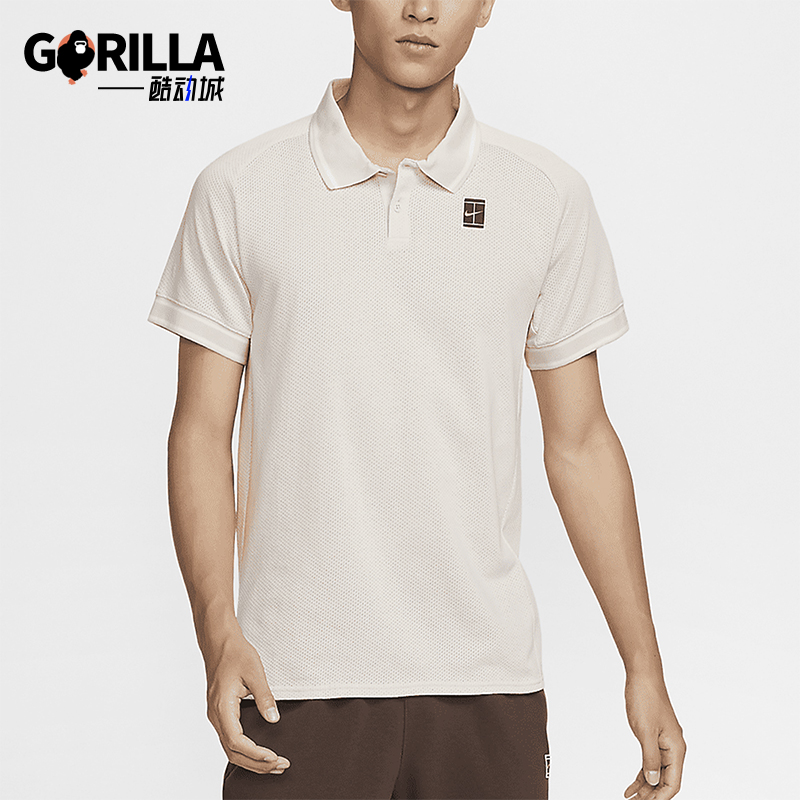 耐克男士翻领休闲运动透气POLO衫
