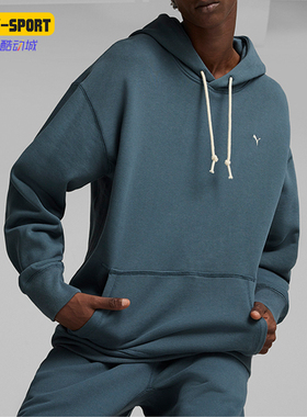 Puma/彪马正品冬季男士针织连帽宽松休闲卫衣624011-25