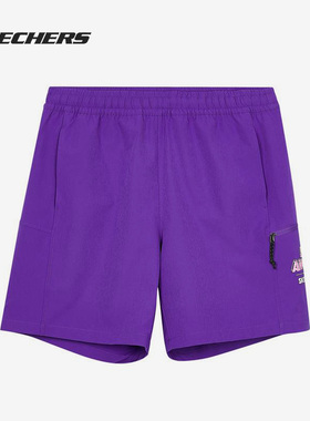 Skechers/斯凯奇男子正品运动休闲短裤清仓特价L121M217-00GM