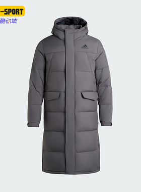 Adidas/阿迪达斯正品V L DOWN PARKA男女连帽保暖羽绒服KF6746