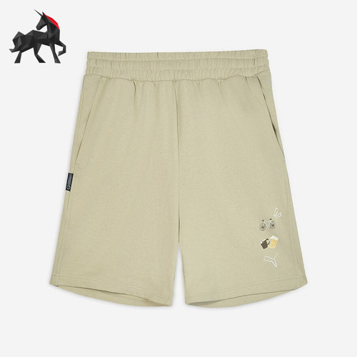 Puma/彪马正品2025 男士耐穿运动户外透气宽松日常短裤634795-91