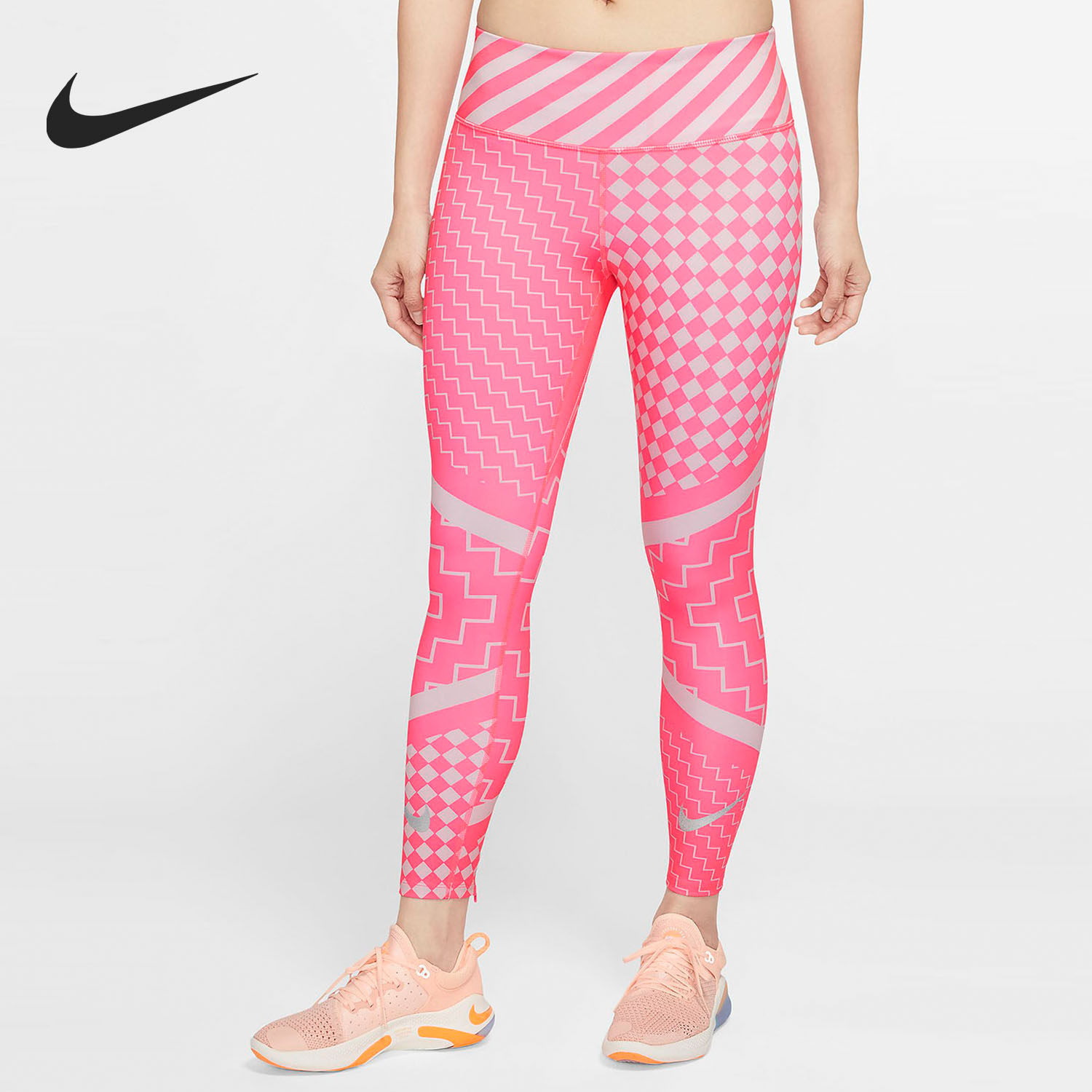 Nike/耐克正品 女子跑步训练健身时尚运动紧身长裤 CJ1914,运动服/休闲服装,运动长裤,淘宝优惠券,粉丝福利购,淘宝优惠卷