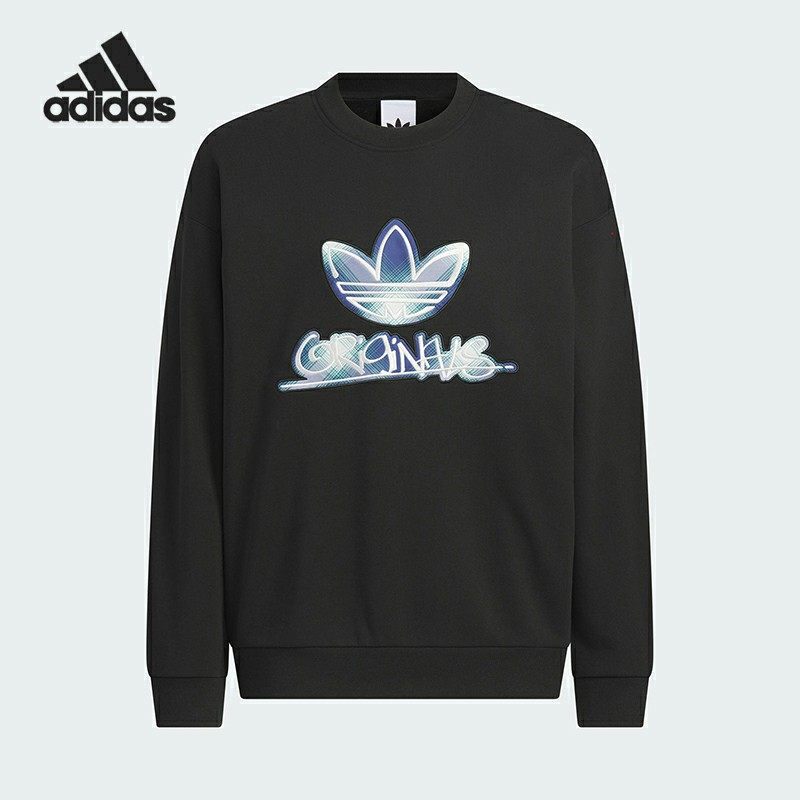 Adidas/阿迪达斯正品三叶草男士圆领套头印花宽松卫衣KC0116,运动服/休闲服装,运动卫衣/套头衫,淘宝优惠券,粉丝福利购,淘宝优惠卷