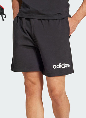 Adidas/阿迪达斯正品M LIN SJ SHO新款男士透气户外短裤JE9012
