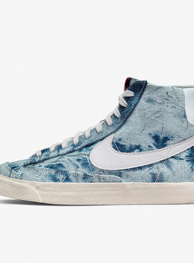 Nike/耐克正品BLAZER MID'77女子运动休闲复古高帮板鞋DV2182-900