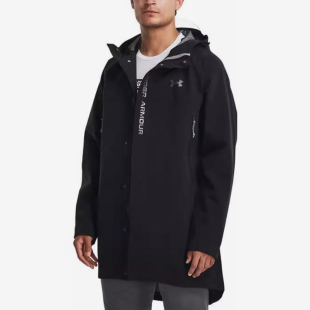 夹克外套1375446 宽松梭织保暖中长款 运动男士 002 安德玛正品