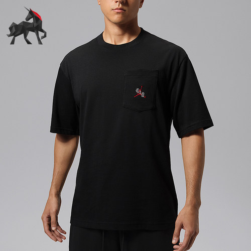 Nike/耐克正品Jordan男士圆领时尚套头简约短袖T恤IF3070-010