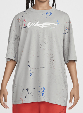 Nike/耐克正品新款女士圆领简约休闲透气短袖T恤FZ0284-042