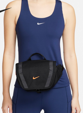 Nike/耐克正品新款男女同款简约轻便透气运动腰包DJ9681-011