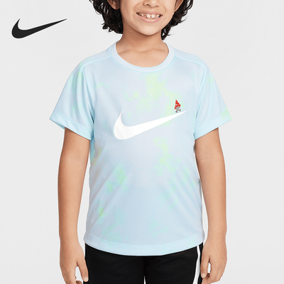Nike/耐克正品Dri-FIT小童透气干爽套头针织T恤II6478-085