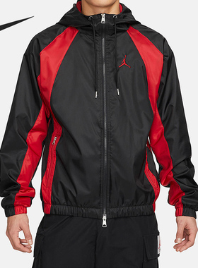 Nike/耐克官方正品JORDAN新款男子运动拼接梭织夹克DJ9829-010
