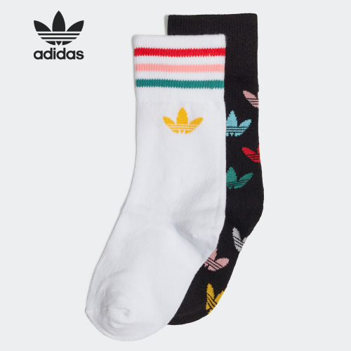 adidas正品三叶草fl9642运动袜