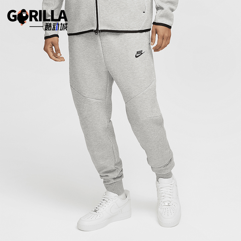 Nike/耐克正品Tech Fleece男士针织户外耐穿束脚运动裤HV0959-063