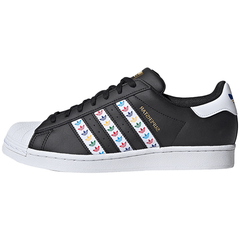 Adidas/阿迪达斯官方正品新款三叶草串标运动鞋复古休闲鞋FZ0058