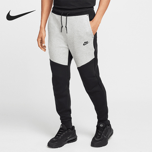 耐克正品 HV0959 Tech 束脚拼接运动休闲长裤 011 Fleece男士 Nike
