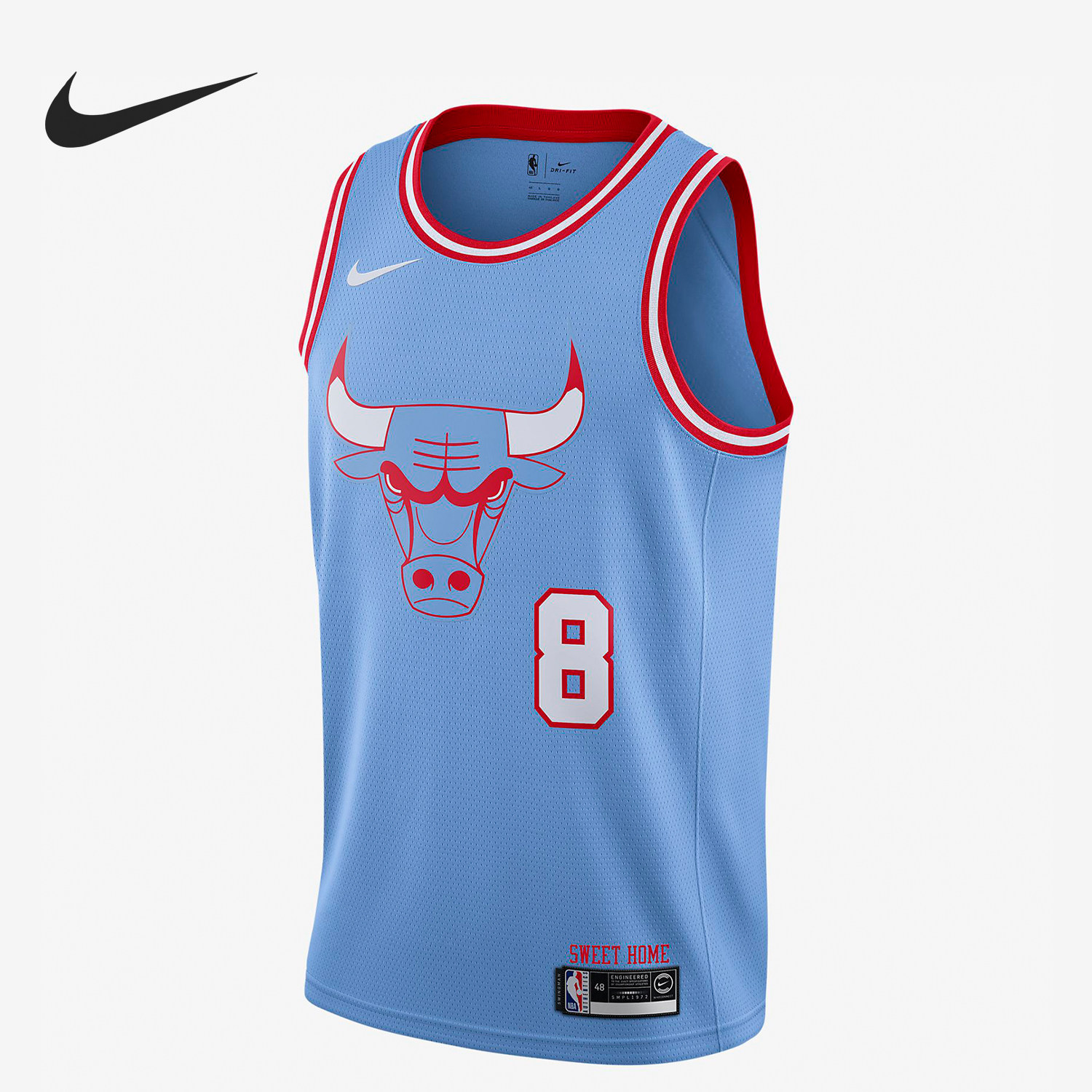 Nike/耐克正品新款男子城市限定篮球训练透气运动背心AV4628