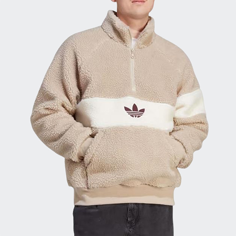 Adidas/阿迪达斯男子羊羔毛上衣