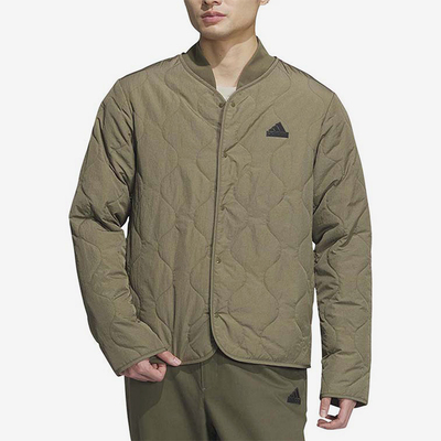 阿迪达斯男士保暖运动休闲棉服