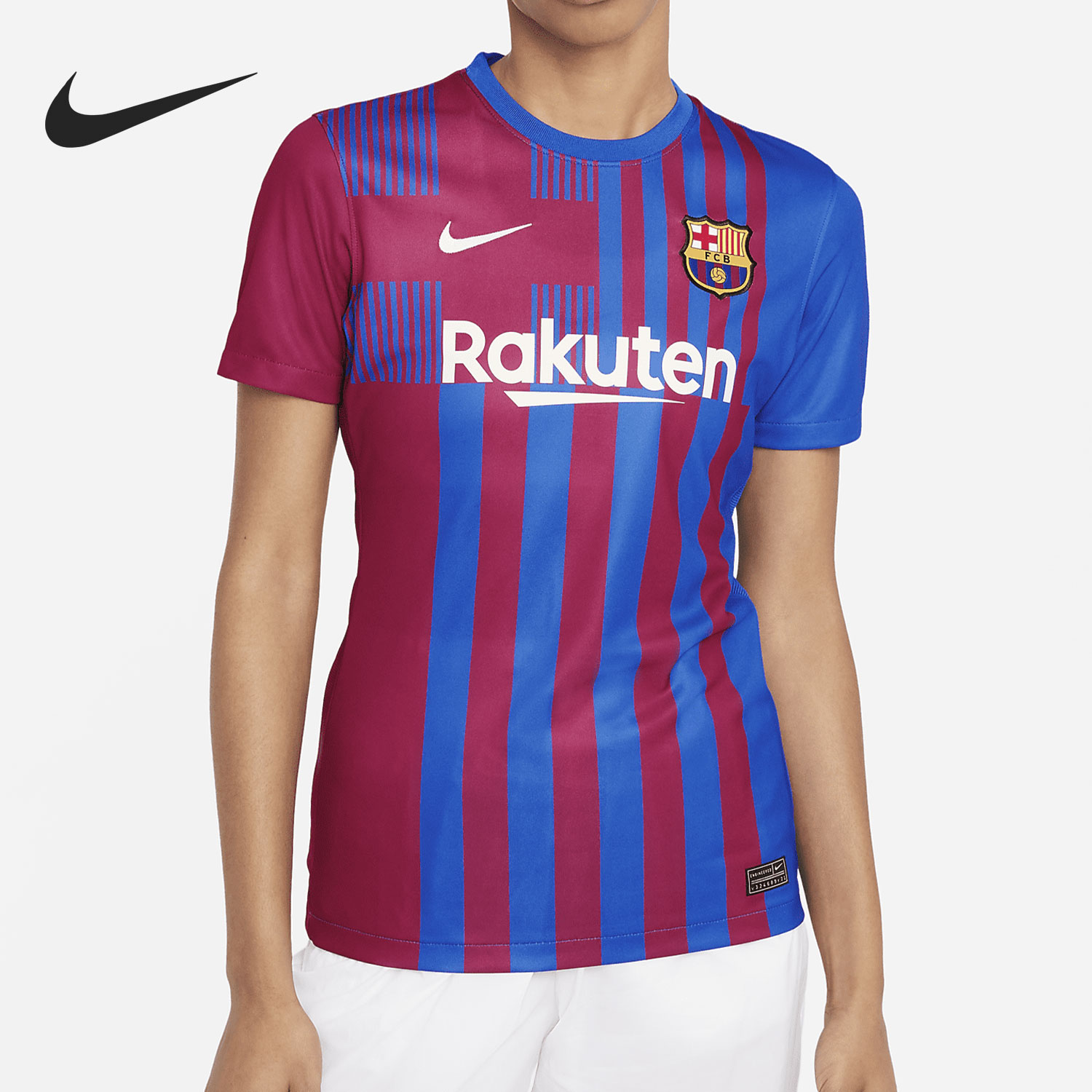 Nike/耐克正品新款女子西甲巴塞罗那俱乐部足球服CV8182-428