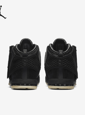 Nike/耐克正品男士皮革圆头系带高帮复古篮球鞋DA1323-900