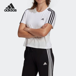 新款 Adidas 阿迪达斯正品 年夏季 GL0778 女子圆领休闲运动T恤
