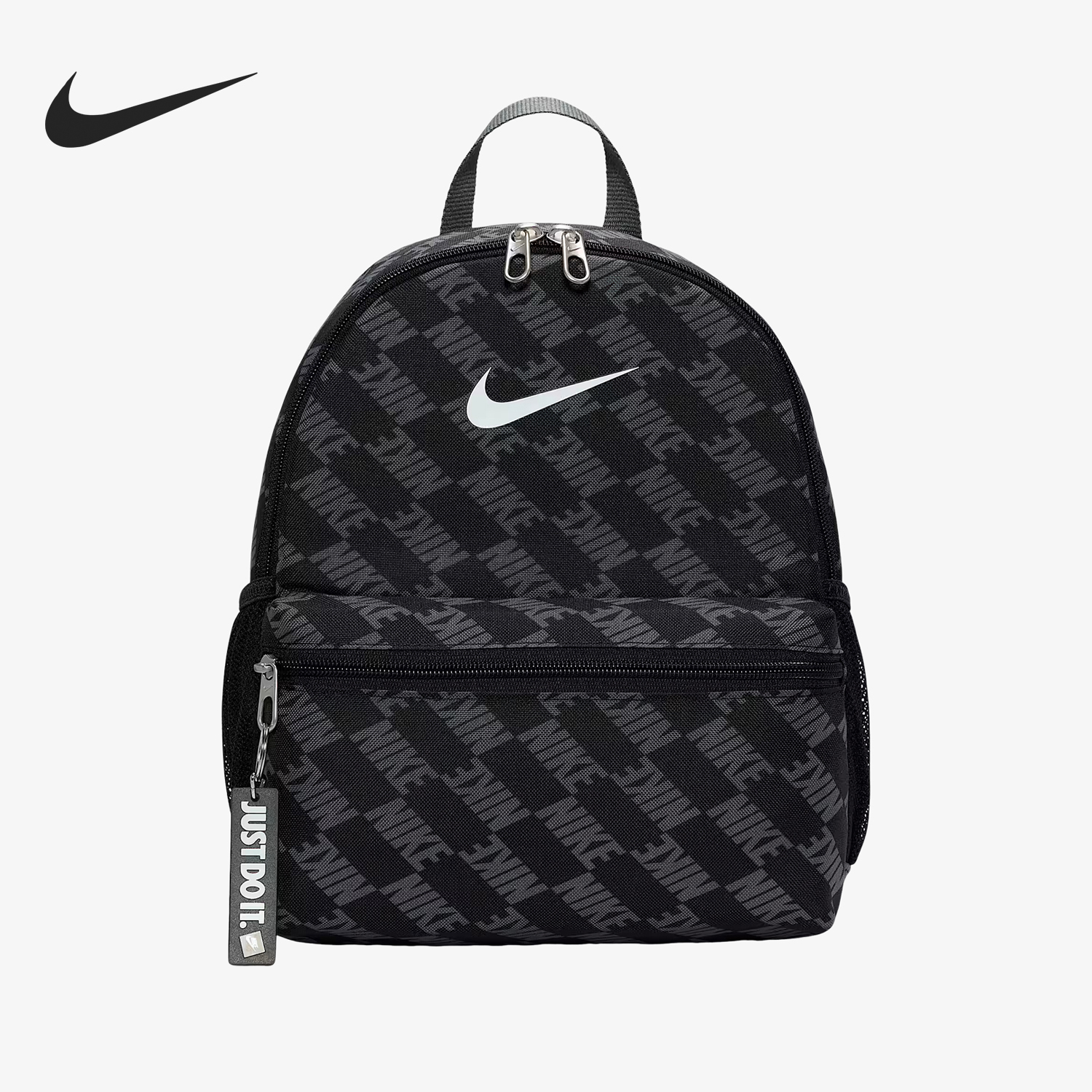 Nike/耐克正品2025年秋季儿童运动满印花双肩包HV6481-010