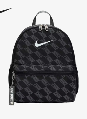 Nike/耐克正品2025年秋季儿童运动满印花双肩包HV6481-010