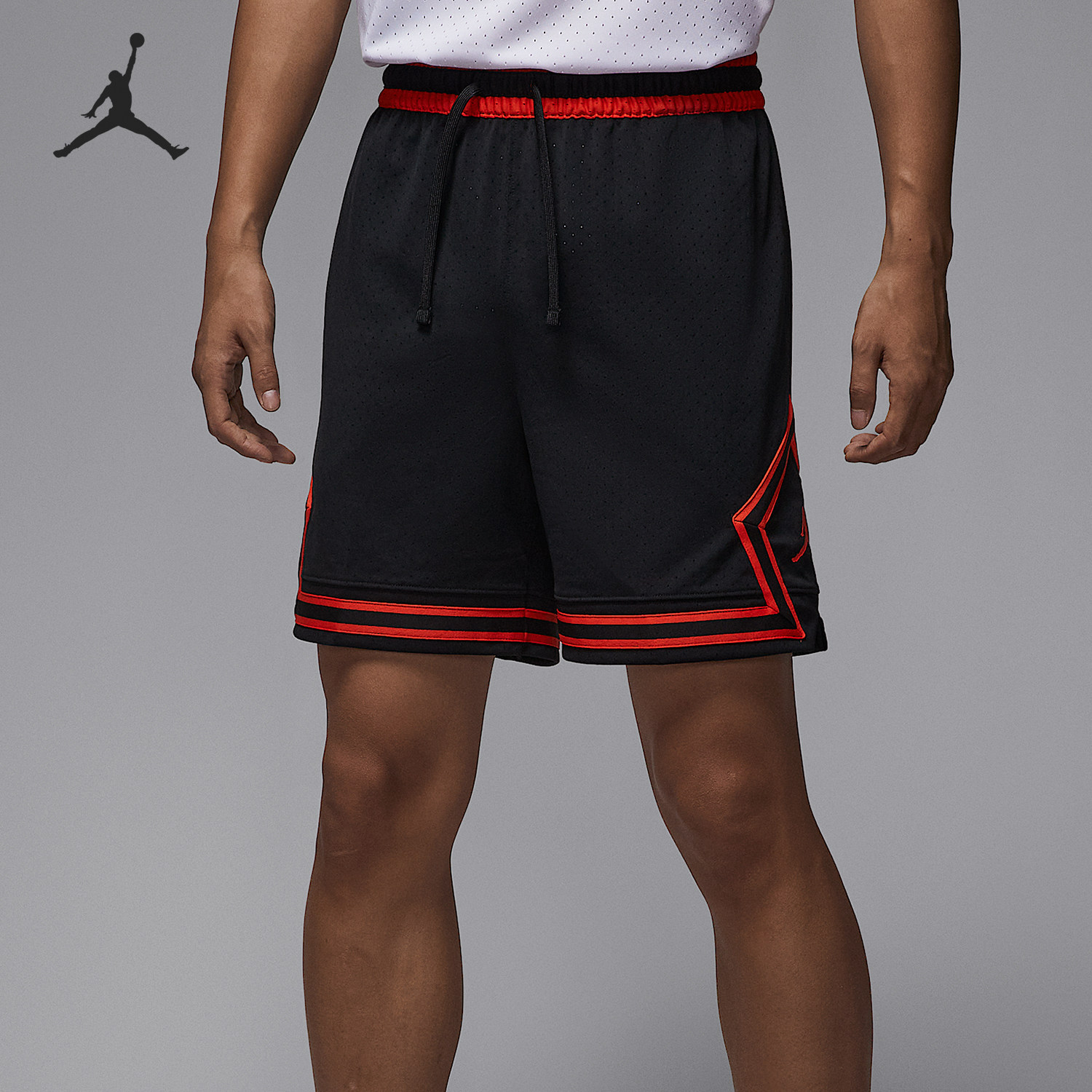 Nike/耐克官方正品JORDAN男士网眼轻盈透气比赛短裤HF9911-011,运动服/休闲服装,运动中长裤／短裤,淘宝优惠券,粉丝福利购,淘宝优惠卷