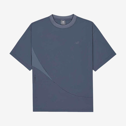 New Balance新百伦正品男超宽松凉感圆领梭织短袖T恤MT61I2UH-SHU