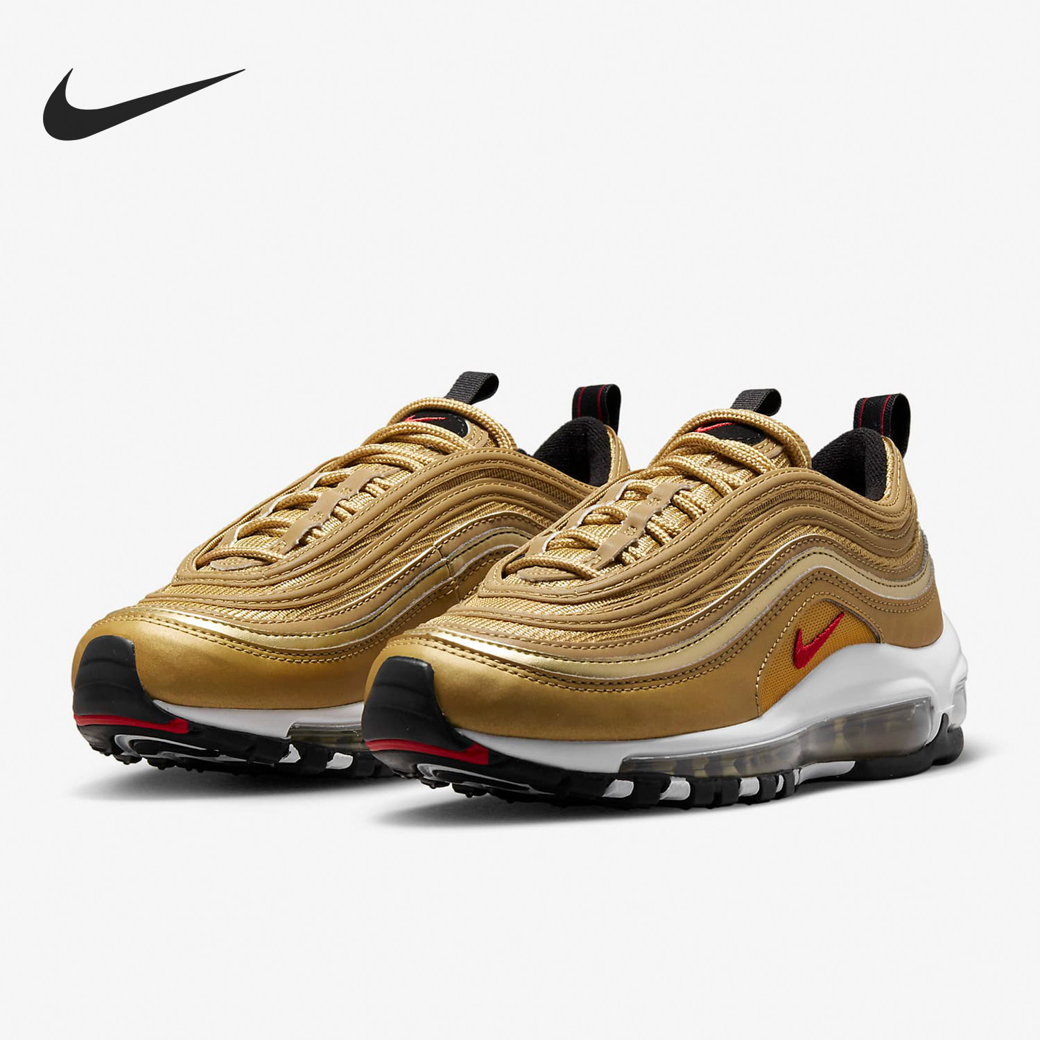 Nike/耐克正品Air Max GS女子大童耐磨气垫跑步鞋918890-700
