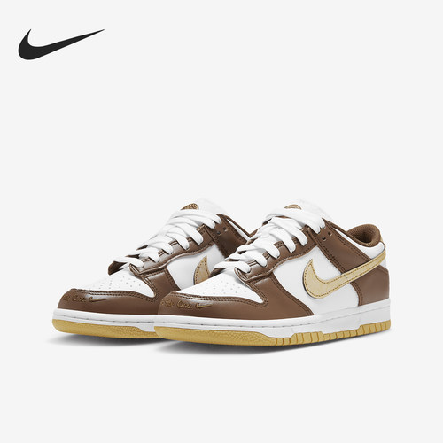 Nike/耐克正品Dunk Low GS女子大童休闲透气板鞋HM3725-171