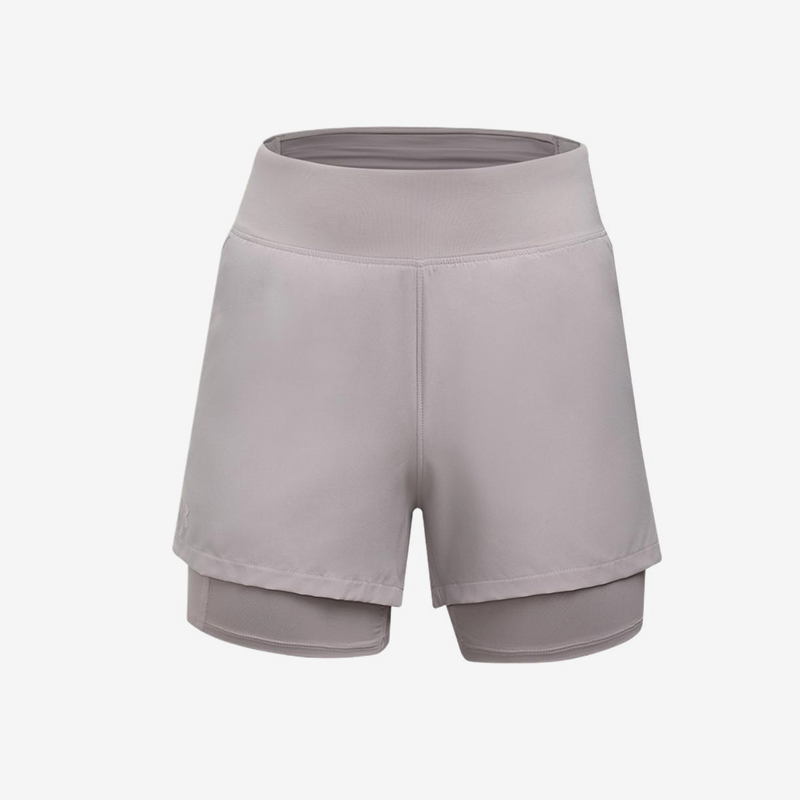 UA/安德玛正品夏季新款女子舒适透气吸汗中腰运动短裤1376759-009